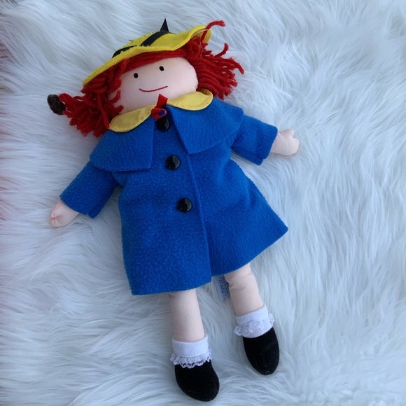 Madeline Doll Plushie soft dolly vintage
